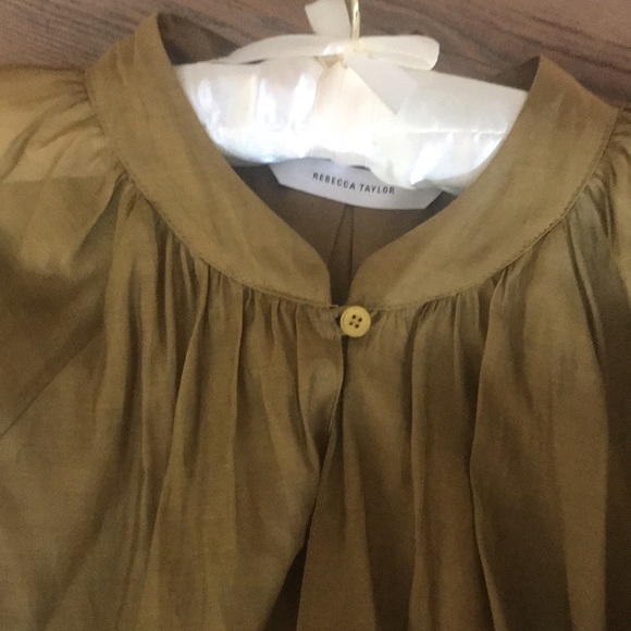 Rebecca Taylor Silk/Cotton Lined Dress - Picture 3 of 3
